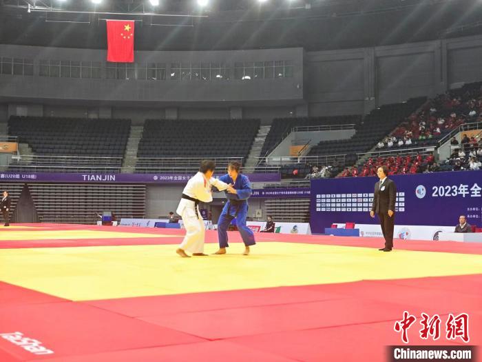 全国女子青年柔道锦标赛在天津奥林匹克体育馆